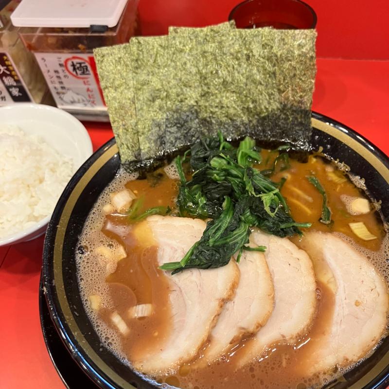 煮豚チャーシュー麺(大輝家直系家系ラーメン大総家)