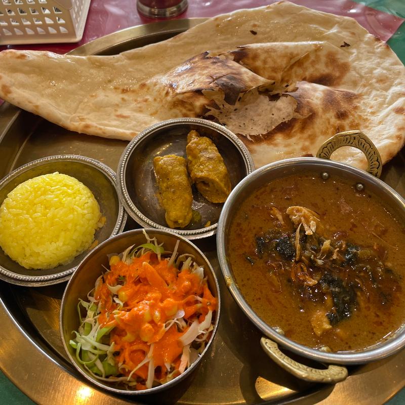 シーケバブカレーセット(ルポシバングラ)