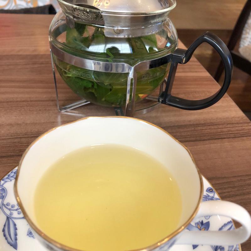 4種類のフレッシュハーブティー(高倉町珈琲 三芳藤久保店)