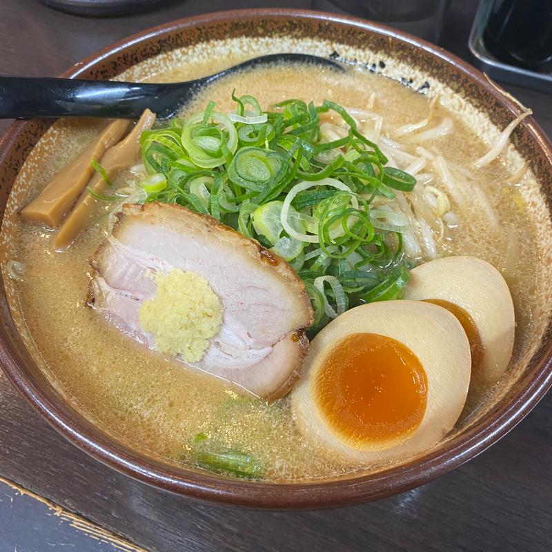 味玉味噌ラーメン(真武咲弥 高宮店 （シンブサキヤ）)