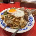 肉厚レバニラ炒飯