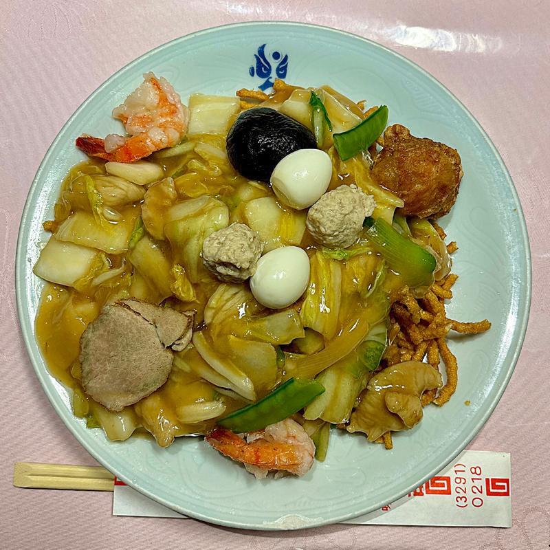 五目やきそば(揚子江菜館 （ヨウスコウサイカン）)