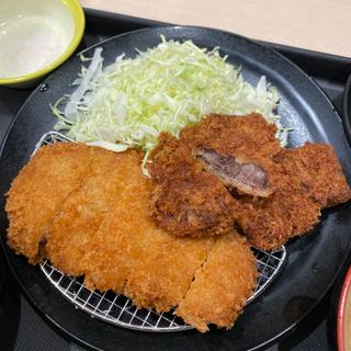 ロースかつ&ラムカツ2枚(松屋 姶良加治木店（松のや併設） )