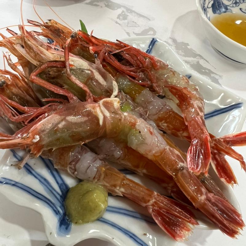 がらエビの刺身(舟重 )