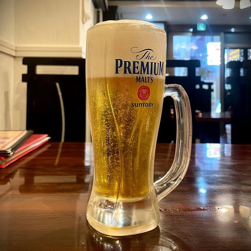 生ビール(中国料理 保昌)