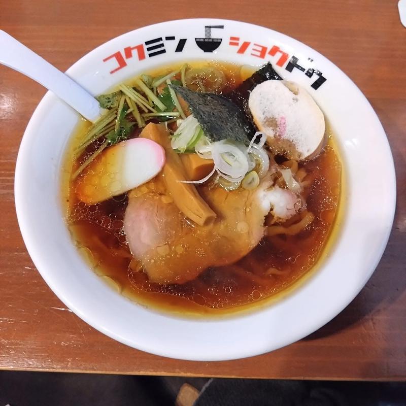 なま味しょうゆらーめん(コクミンショクドウ （国民食堂）)