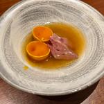 たまひも、肝　蕪あんかけ