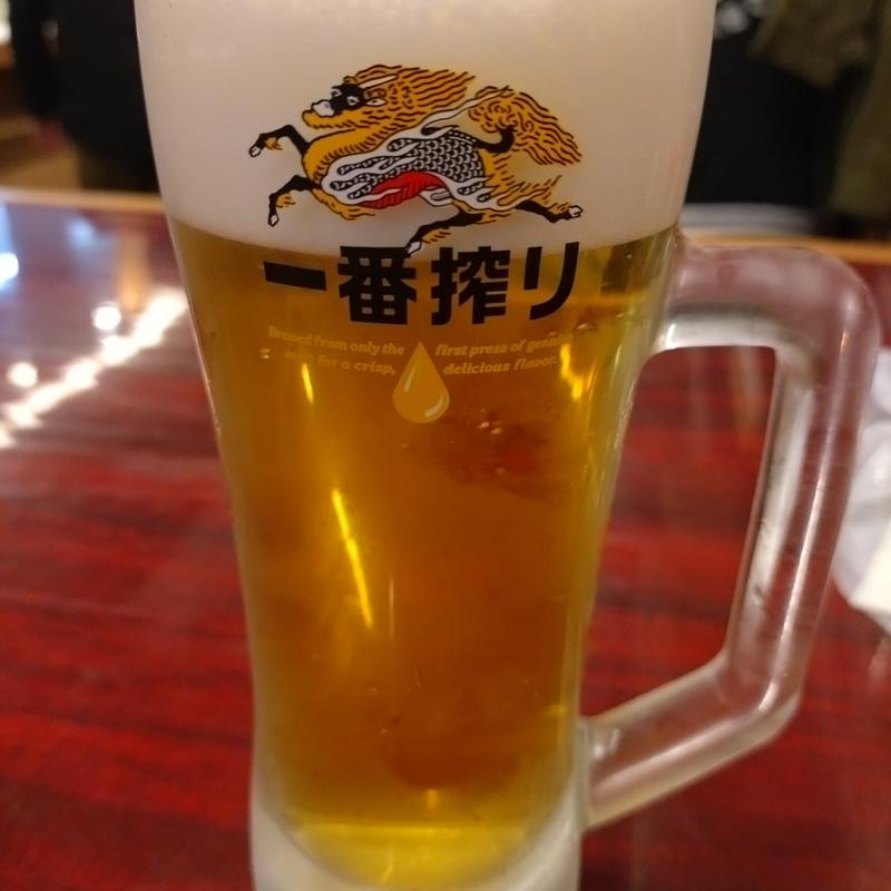 生ビール(大衆酒場 旭町スタンド)