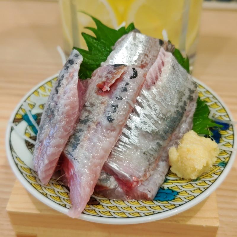 寒真いわし(貝・海苔巻き 野毛しらはら)