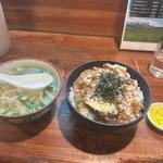 天丼セット(大助うどん 別府店)