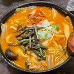 辛口豚肉ほうとう(小作 甲府駅前店 （こさく）)