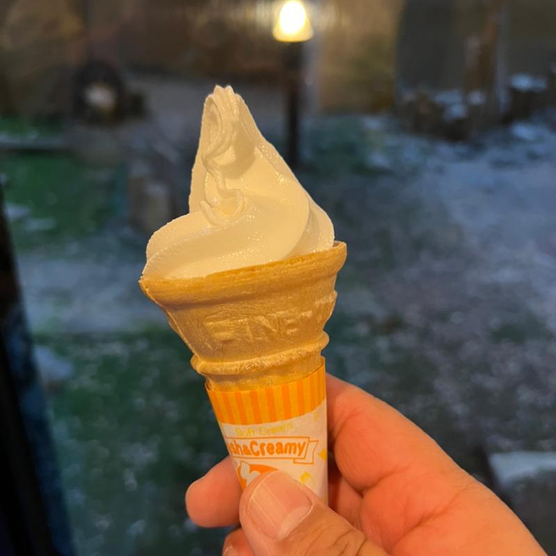 ソフトクリーム(山中温泉 翠明 )
