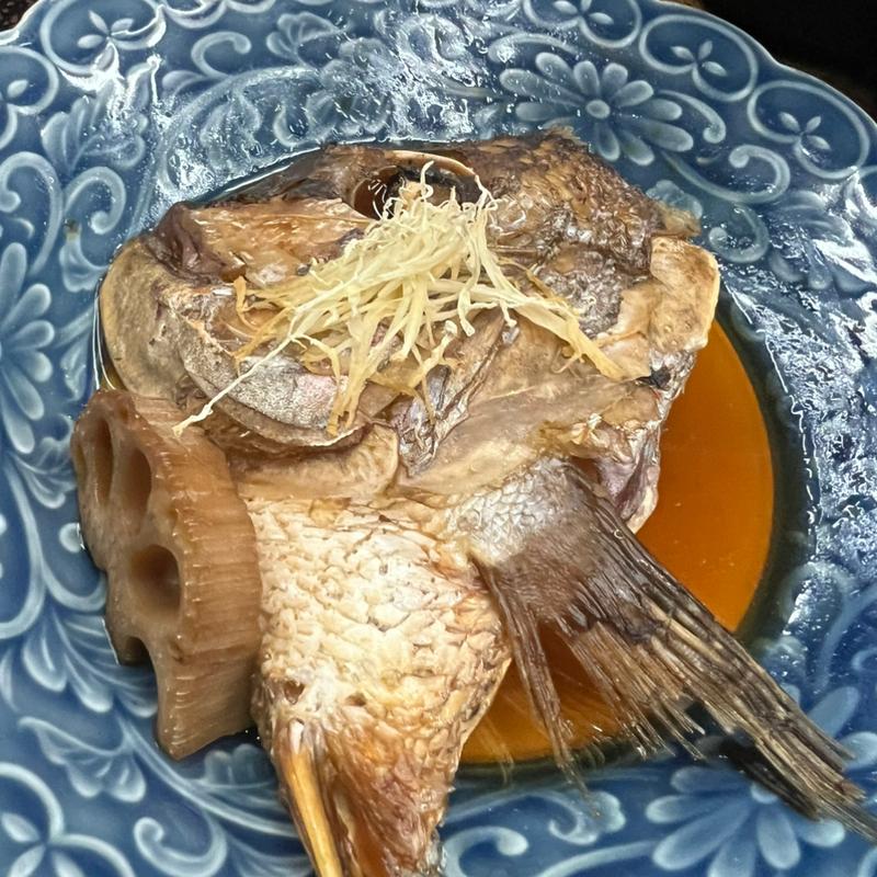 鯛のあらだき(夜のコース)(山中温泉 翠明 )