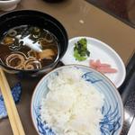 〆のご飯(夜のコース)