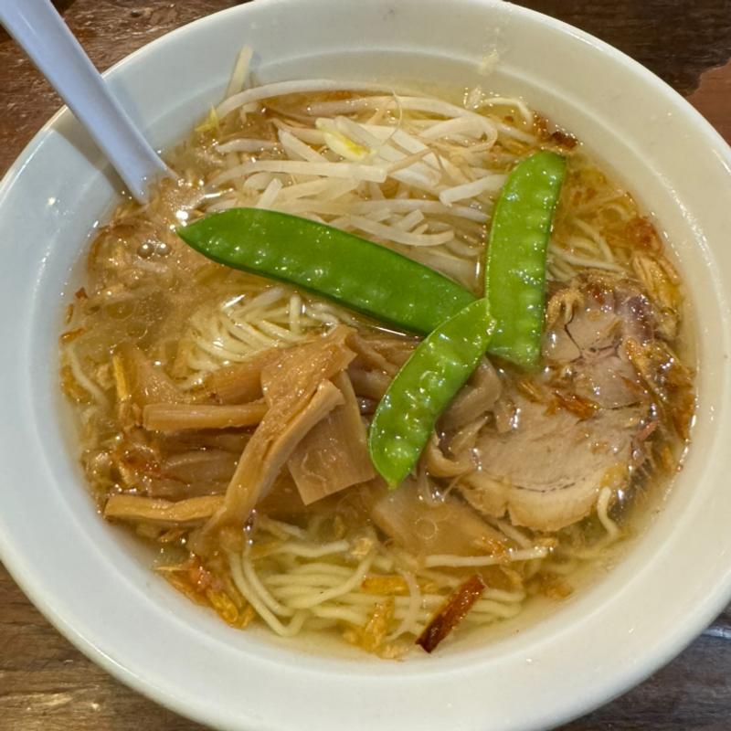 塩ラーメン(かおたんラーメン えんとつ屋 南青山店)