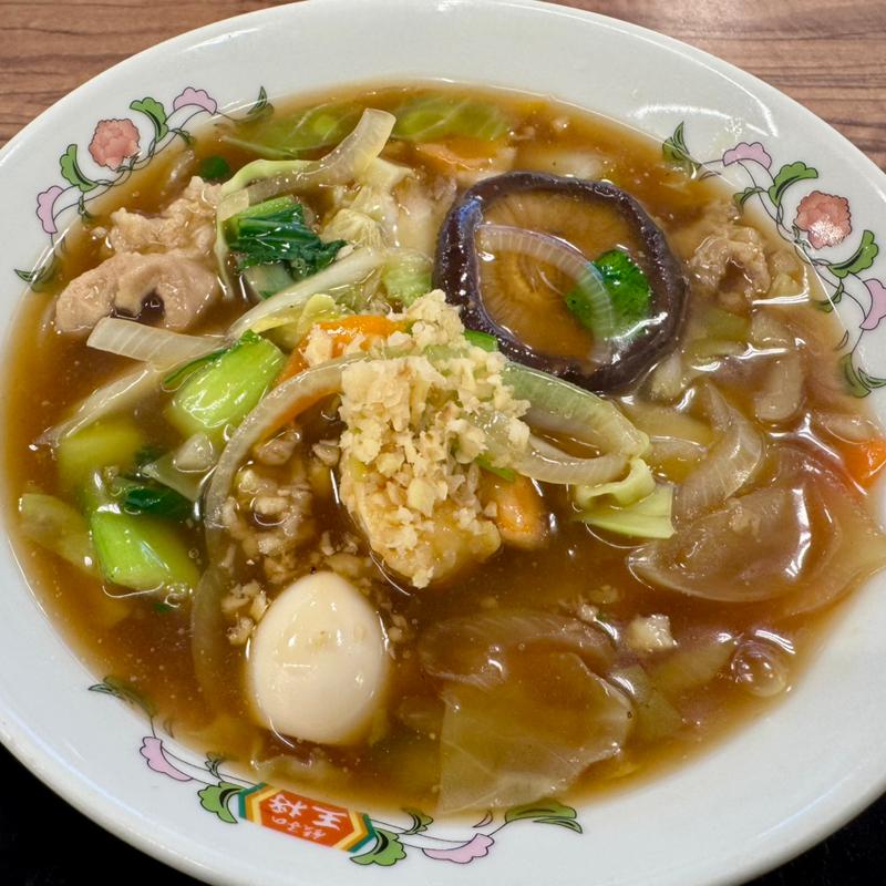 五目あんかけラーメン(餃子の王将 空港線豊中店)