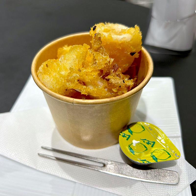 やりいかのフリット(東京パニーノ アロマフレスカ グランスタ東京)