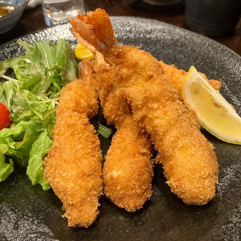 エビフライ(和酒菜 なかがわ)