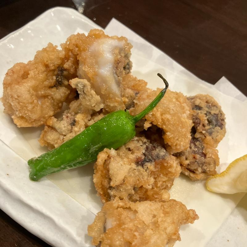 たこ唐揚げ(和酒菜 なかがわ)