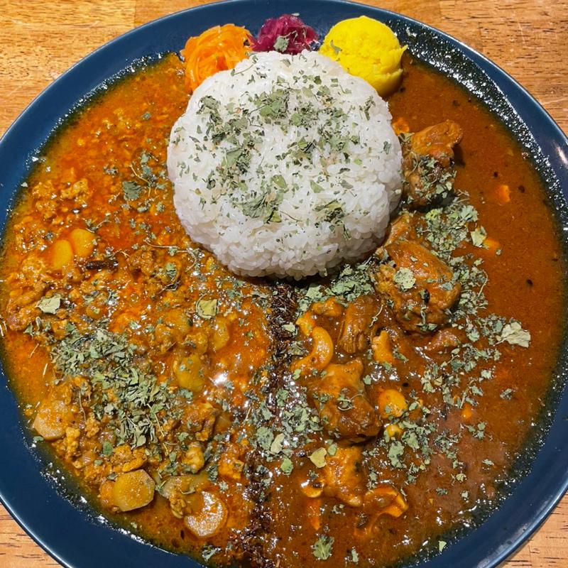 2種盛り(咖喱日和)