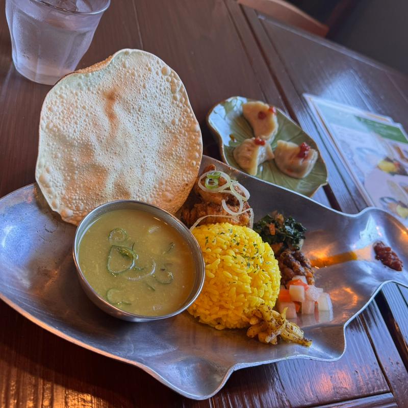 ガネーシャプレート(イエティキッチン)