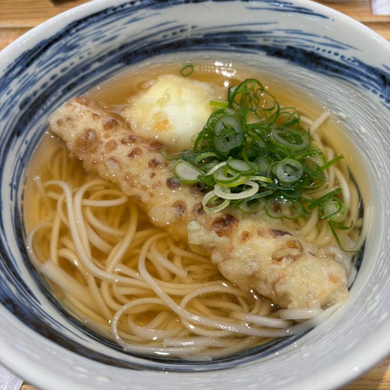 ちくわ天玉うどん(麺つるり エキマルシェ大阪)
