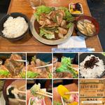しょうが焼き定食セット(絵夢)