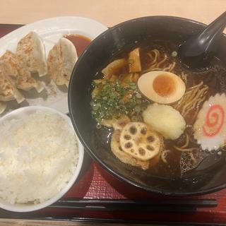 ドライバーズセットたまり醤油ラーメン(麺や 村里木)