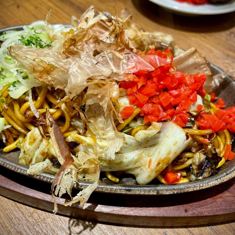 鉄板焼きそば(新時代 大阪天満店)