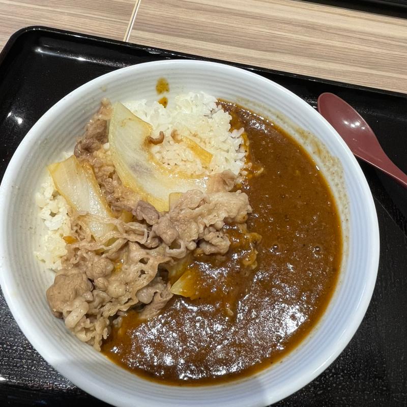 肉だく牛魯珈カレー(吉野家 24号線奈良北店 )