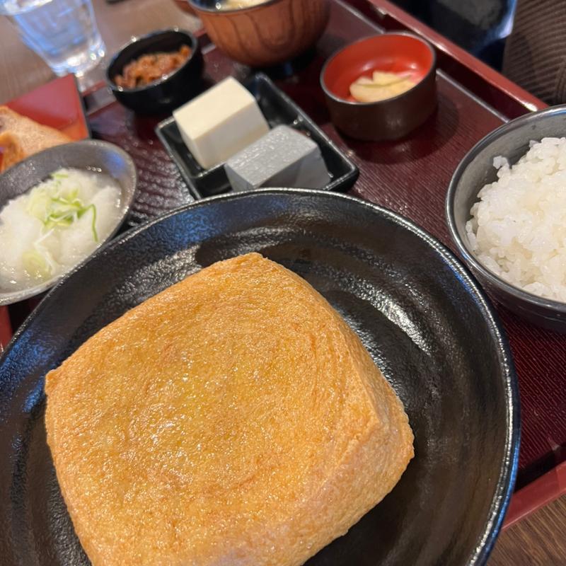 油揚げ一枚御膳(谷口屋 )