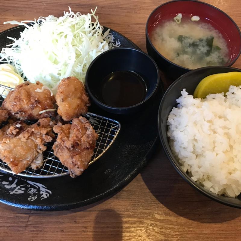 すたみな唐揚げ定食（5個）(伝説のすた丼屋 町田店)