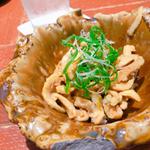 鴨肉の鶏皮(炭火焼き鳥 鴨尽)