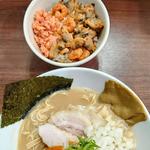 海老アサリ鮭のご飯