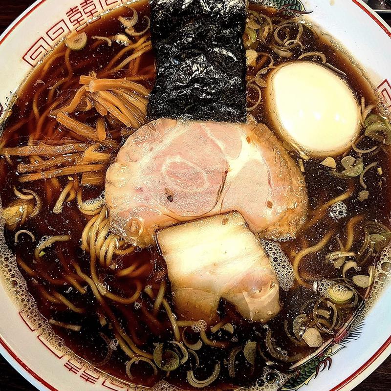 タマリ醤油そば 大盛 味玉(中華そば 東京ぐれっち 阿佐ヶ谷)