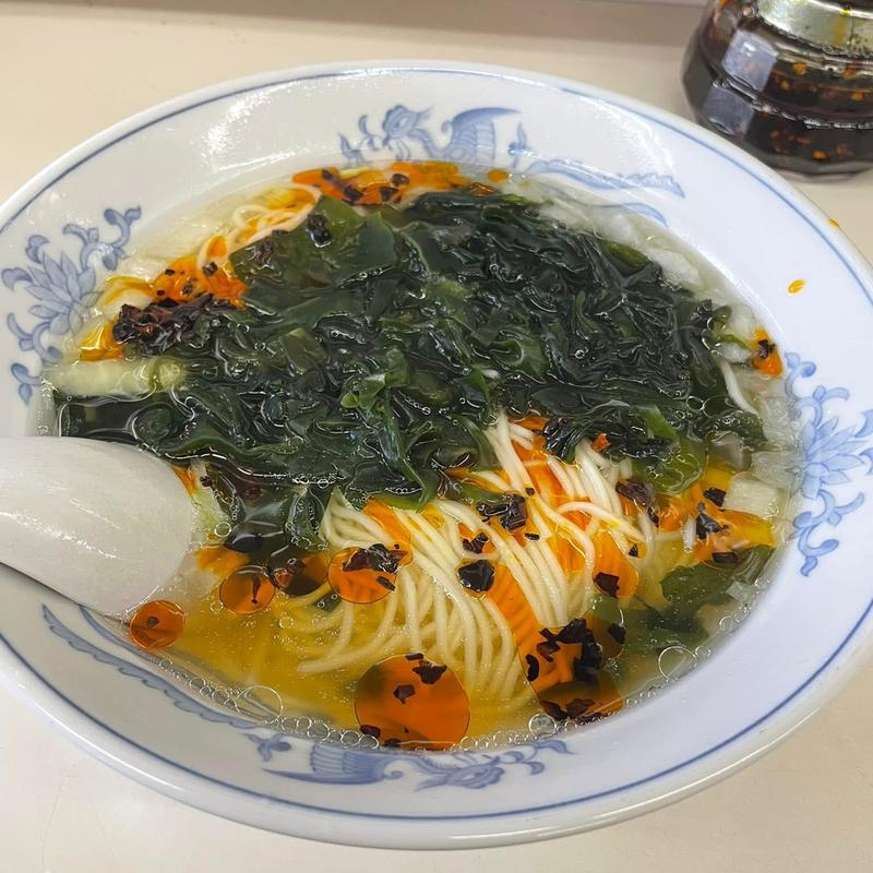 ワカメタンメン(ラオシャン八幡)