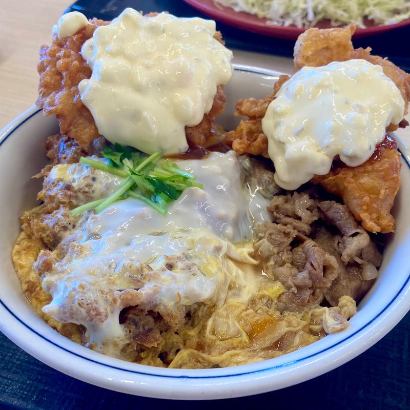 トリプルカツ丼 H(ヘビー)(かつや 大阪平野馬場店)