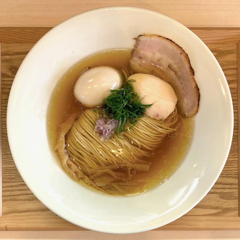 地鶏塩らぁ麺(らぁ麺 藤花)
