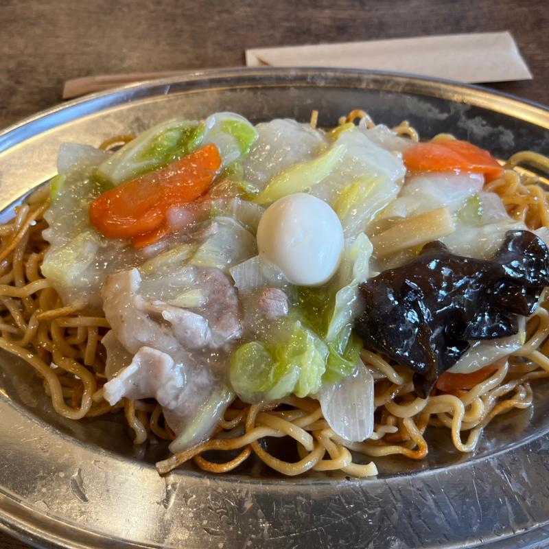 あんかけ焼そば(ぬーぼうチャウチャウ)