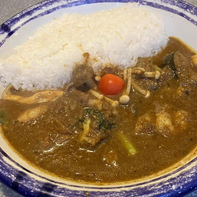 エビ＋野菜カリー(エチオピア 高田馬場店)