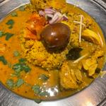 マスタードチキンカレー(百薫香辛食堂)