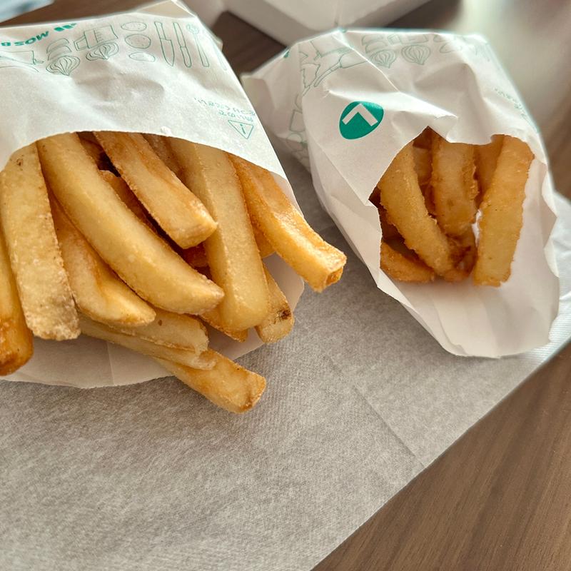 フレンチフライポテトL＆オニオンフライL(モスバーガー押上店)