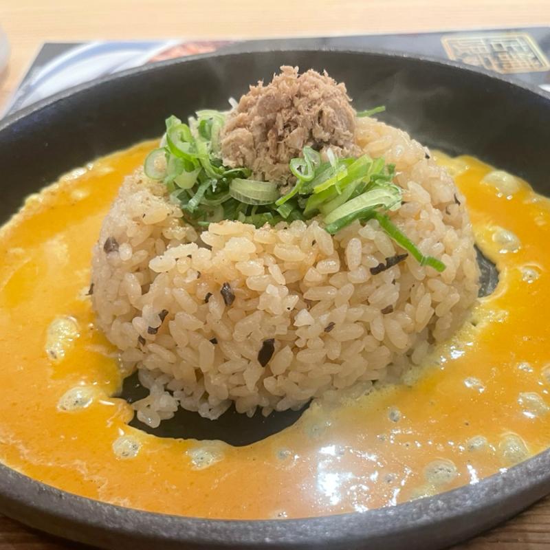 鉄板玉子チャーハン(丸源ラーメン 川越クレアモール店)