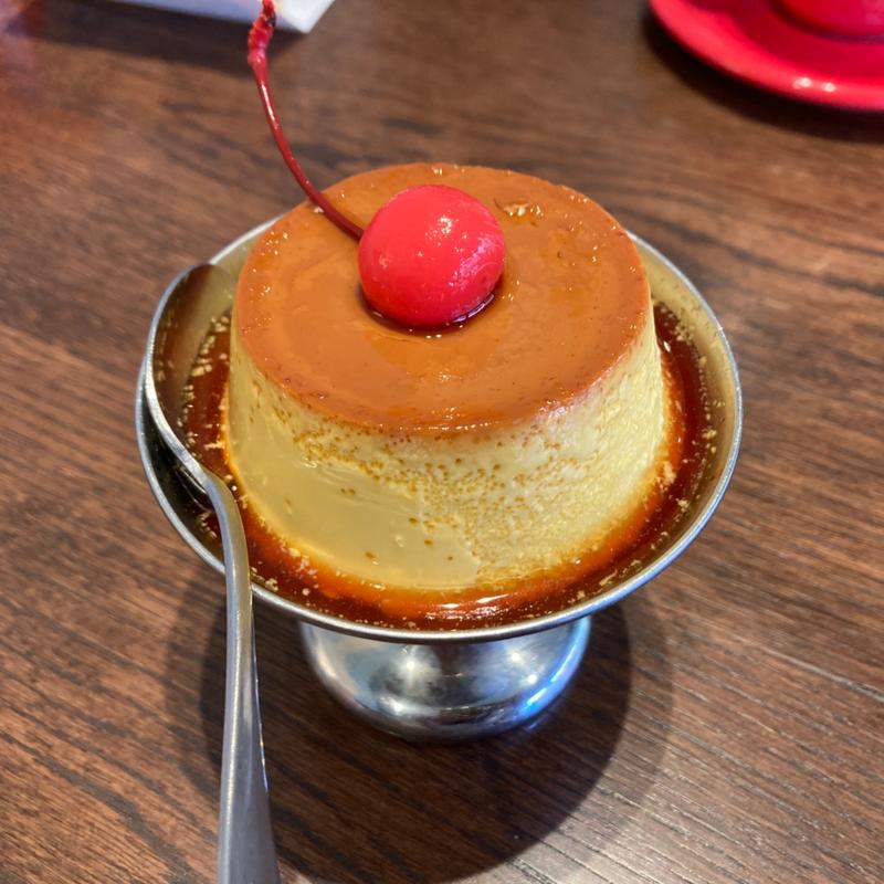 自家製プリン(飛鳥山公園エプロンマーク)