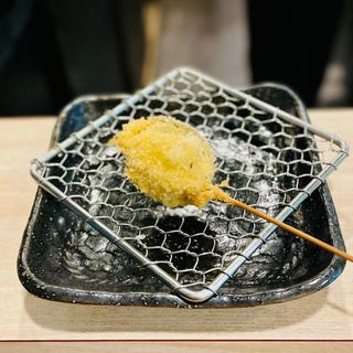 旬の特選串揚げ〆山形そばのコース　たらの芽(和食と串揚げ 六角亭 （ろっかくてい）)