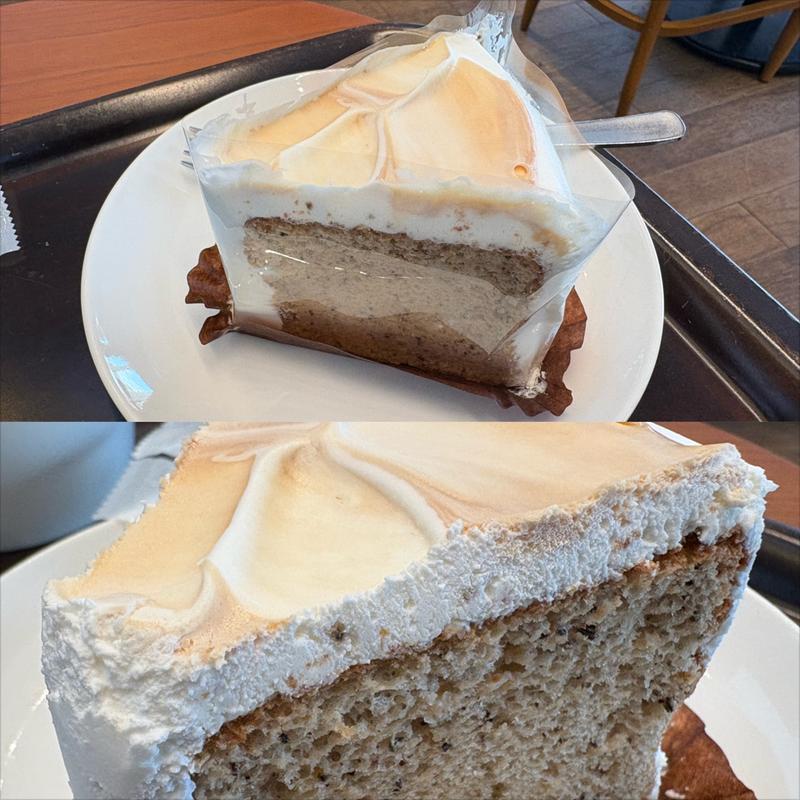 ロイヤルミルクティーシフォンケーキ(スターバックスコーヒー YAMATO文化森店)