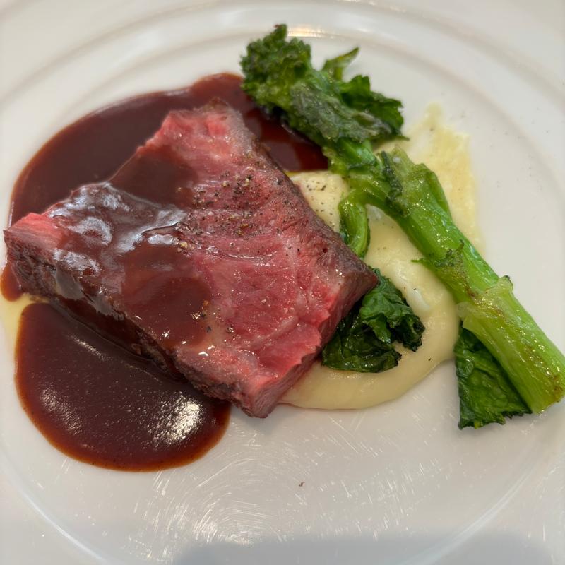 八千代牛のステーキ(シャルム 代々木店)