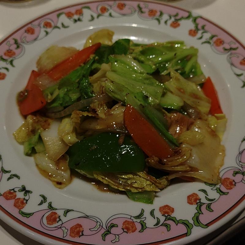 野菜炒め(餃子の王将 京成高砂駅南口店)