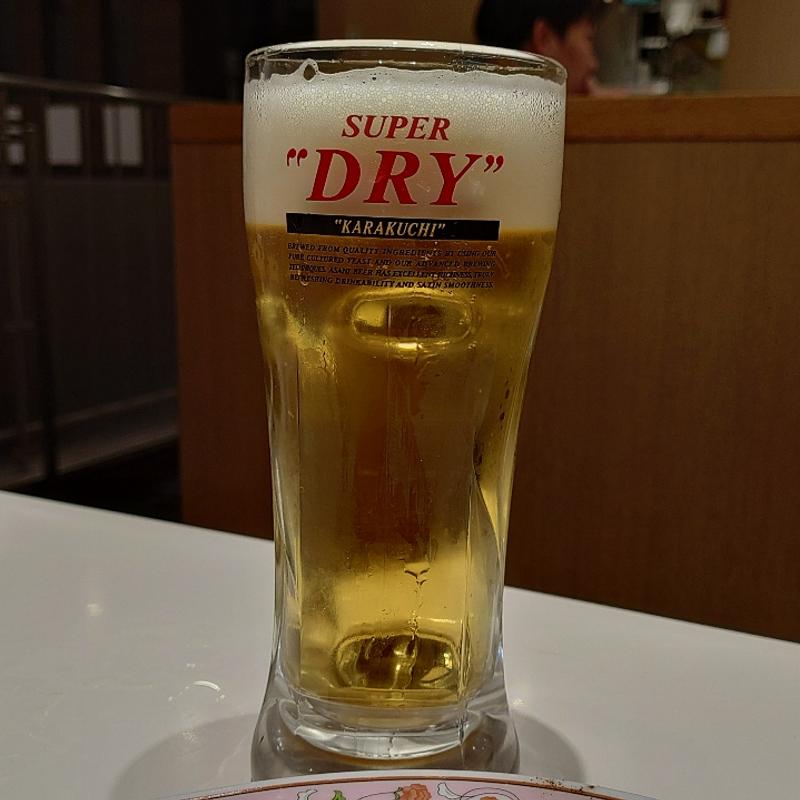 生ビール(餃子の王将 京成高砂駅南口店)
