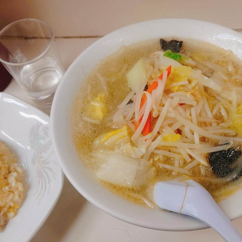 日替わりセット（タンメン半チャーハン）(中華 三陽)